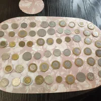 سکه قدیمی جمهوری و سکه خارجی