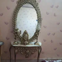 آینه شمعدان برنج