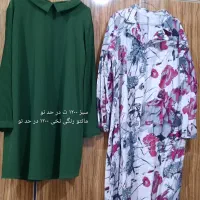 مانتو پیراهن زنانه سایز بزرگ