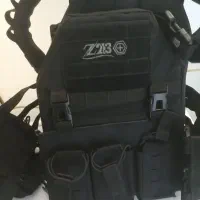 تاکتیکال حرفه ای جلیقه مشکی z213