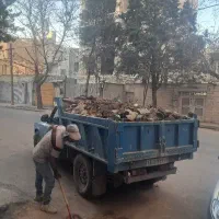 نیسان حمل نخاله وخاک وماسه گراویه.باغچه