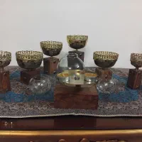 هفت سین پایه چوبی