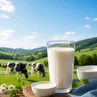 شیر تازه و پر چرب