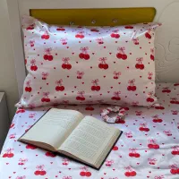 روبالش ساتن طرحدار و ساده