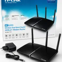 مودم ADSL وایرلس دو بانده تی پی لینک مدل Archer D2