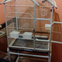 قفس طوطی کاسکو و پارک بازی کاسکو با وسیله ها