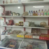 وسایل مغازه قفسه شیر سردکن