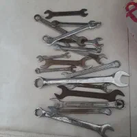 آچار و آچار فرانسه و انبردست و آچار چرخ و جک