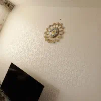 طرح کاغذ دیواری نقاشی ساختمان