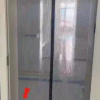 پرده محکم آهنربا دار