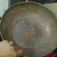 کاسه بزرگ مسی قلم زنی