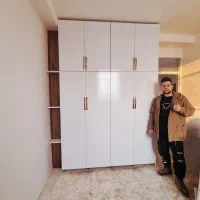کمد دیواری کابینت محکم باشاسی 15سانت وعمق 70