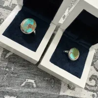 ۲ عدد انگشتر نقره فیروزه