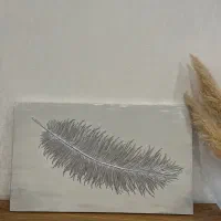 تابلو دکوراتیو برجسته پر