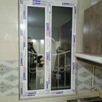 ساخت ونصب درب پنجره دوجداره upvc