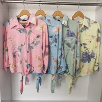 شومیز نخی گره‌ای