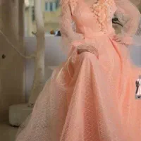 سلام لباس مجلسی رنگ گلبهی