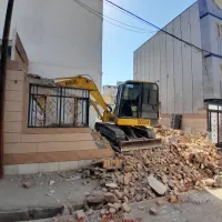 بیل زنجیری مینی بیل لودر کمپرسی خاکبرداری