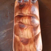 سینی پذیرائی چوبی
