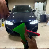 شیشه دودی سیار در محل (تست یووی) ضمانت تعویض