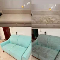 مبل شویی پاکیزه ۱۰۰در۱۰۰تضمینی بادستگاه ۳موتوره