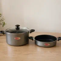قابلمه بزرگ و تابه با روکش نچسب