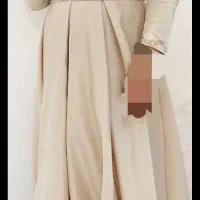 پیراهن مجلسی ساتن آمریکایی سایز۴۲-۴۴