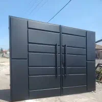 درب حیاط دولنگه