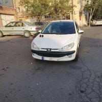 پژو ۲۰۶ مدل ۱۳۸۸ سفید رنگ