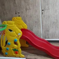 سرسره سنجاب با حلقه بسکتبال
