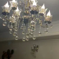 دوعدد لوستر برنز و دو دیوارکوب با قیمت عالی