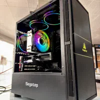 کامپیوتر گیمینگ i5-13400f رم۱۶ گرافیک ۳۰۵۰