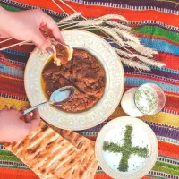 حلوا بربری داغ ( پخت روز)
