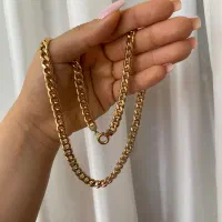 گردنبند طلا زنجیر کارتیر بی اجرت