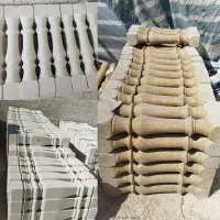 نرده سنگی صراحی ستون سرستون آبنما روشویی
