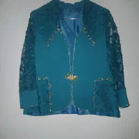 کت دامن فیروزه ای سایز۴۴