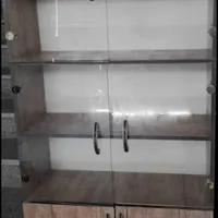 بوفه، کتابخانه|کتابخانه، شلف، قفسه‌های دیواری|گرگان, |دیوار