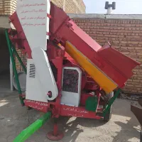 دسگاه خرمنکوب آفتاب گردان تراکتور. ۳۹۹