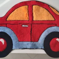 پادری طرح ماشین اتاق کودک