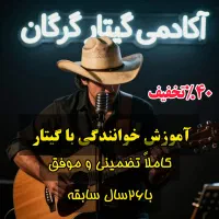 آکادمی آموزش حرفه ای گیتار ایرانی و جهانی(تضمینی)
