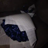 دسته گل روبانی