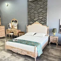سرویس خواب‌دونفرچوبی صنایع چوبی ماهور