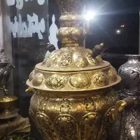 ظروف مسی و برنجی قلمی تمام دست