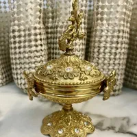 ۶ عدد قندان برنجی نو