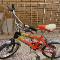 دوچرخه دخترانه سایز 16 BMX سالم  کم‌کار قیمت‌مناسب