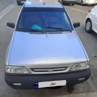 پراید نقره ای