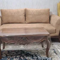 مبل هفت نفره و میز ناهارخوری ومیز تی وی