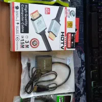hdmi  vga  تبدیل  کابل پاورکیس  کابل افزاش aux