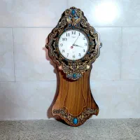 ساعت دیواری (طرح منبّت)