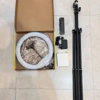 رینگ لایت برای عکاسی و فیلمبرداری